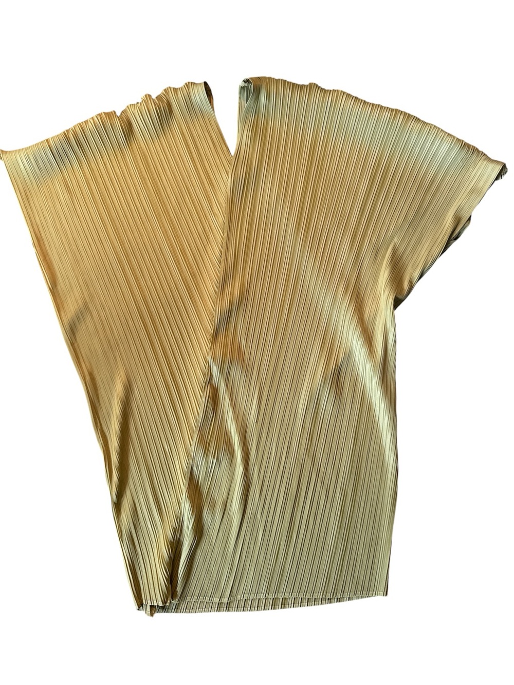 Isssey miyake pleats please green Women's dress